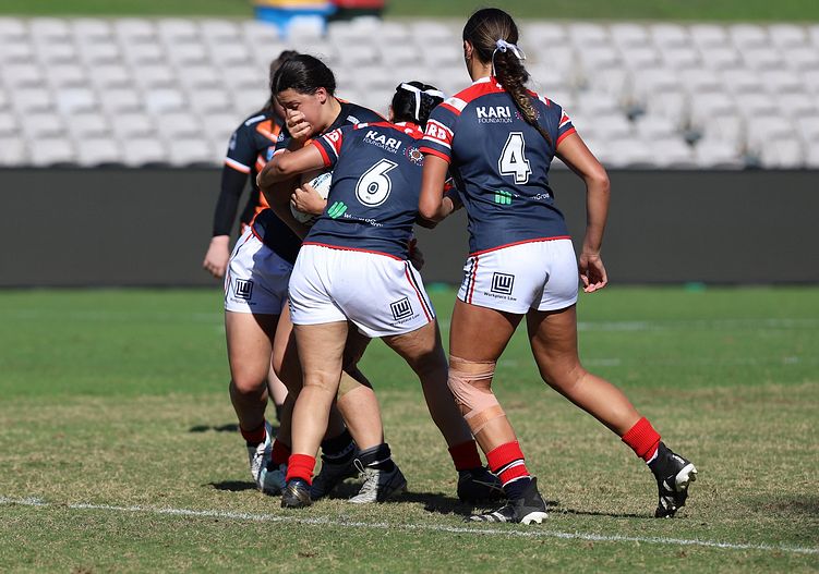 Tarsha Gale Cup Semi Final Indigenous Roosters v Weststigers (1st Half)