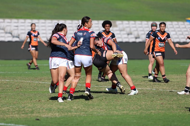 Tarsha Gale Cup Semi Final Indigenous Roosters v Weststigers (1st Half)