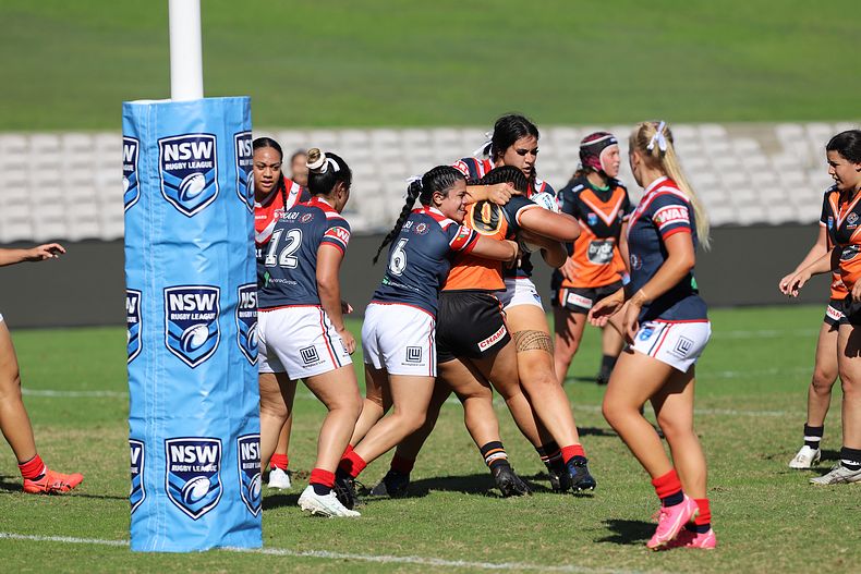 Tarsha Gale Cup Semi Final Indigenous Roosters v Weststigers (1st Half)