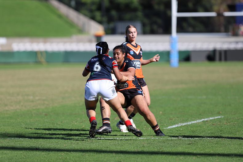 Tarsha Gale Cup Semi Final Indigenous Roosters v Weststigers (1st Half)