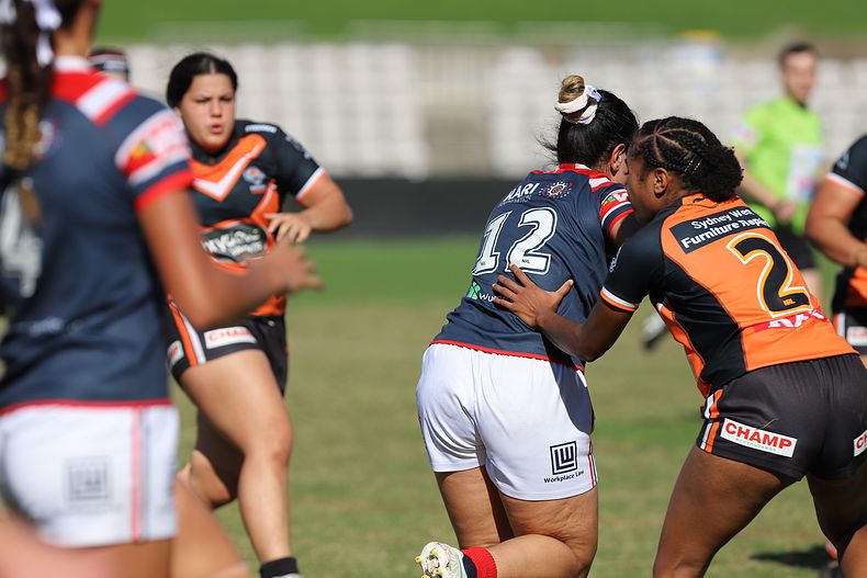 Tarsha Gale Cup Semi Final Indigenous Roosters v Weststigers (1st Half)