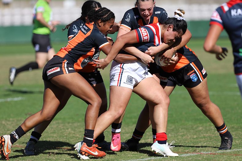 Tarsha Gale Cup Semi Final Indigenous Roosters v Weststigers (1st Half)