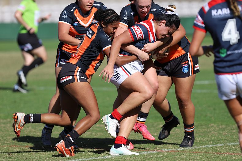 Tarsha Gale Cup Semi Final Indigenous Roosters v Weststigers (1st Half)
