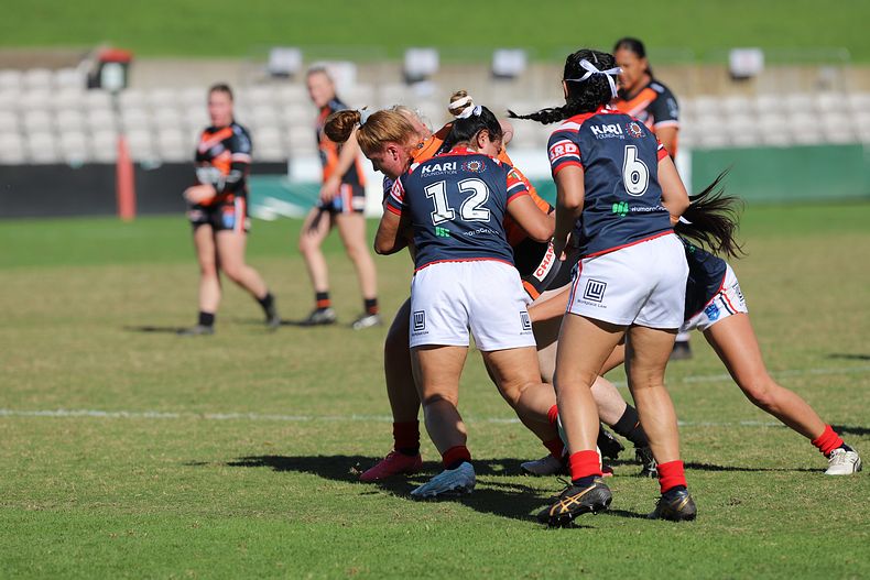 Tarsha Gale Cup Semi Final Indigenous Roosters v Weststigers (1st Half)
