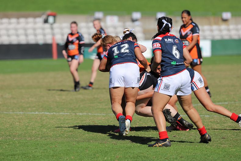 Tarsha Gale Cup Semi Final Indigenous Roosters v Weststigers (1st Half)
