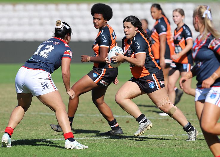 Tarsha Gale Cup Semi Final Indigenous Roosters v Weststigers (1st Half)
