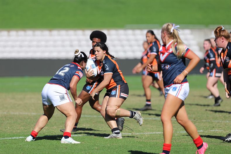 Tarsha Gale Cup Semi Final Indigenous Roosters v Weststigers (1st Half)