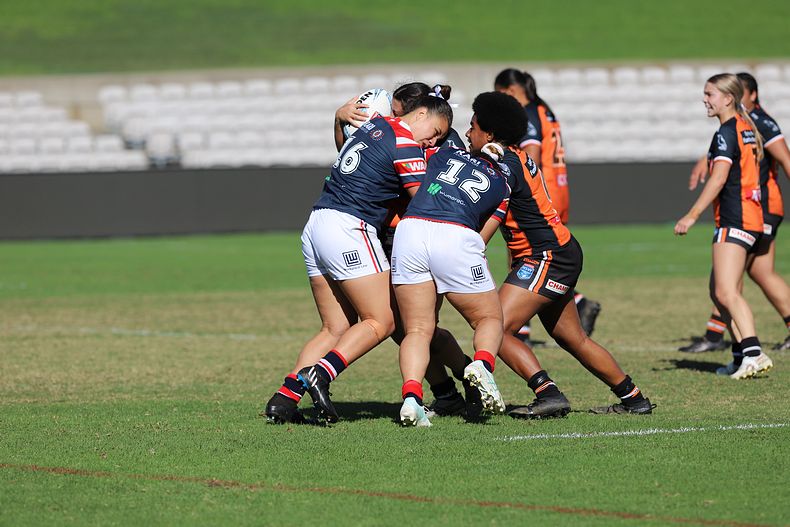 Tarsha Gale Cup Semi Final Indigenous Roosters v Weststigers (1st Half)