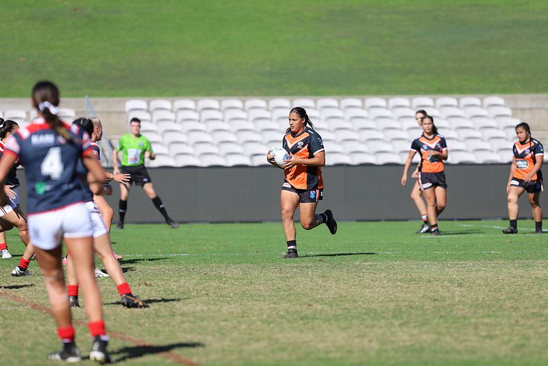 Tarsha Gale Cup Semi Final Indigenous Roosters v Weststigers (1st Half)
