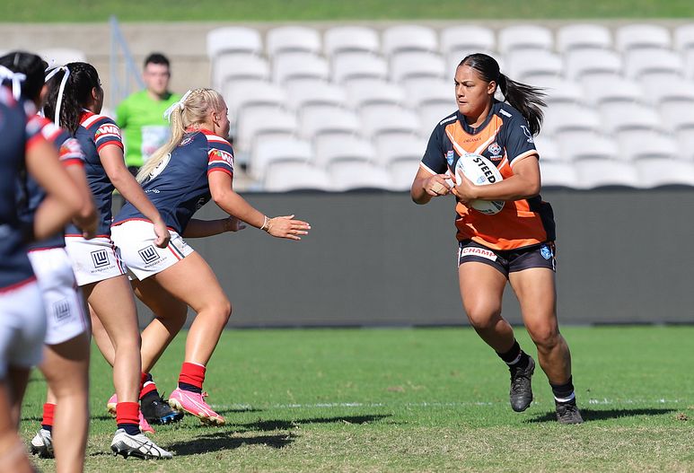 Tarsha Gale Cup Semi Final Indigenous Roosters v Weststigers (1st Half)