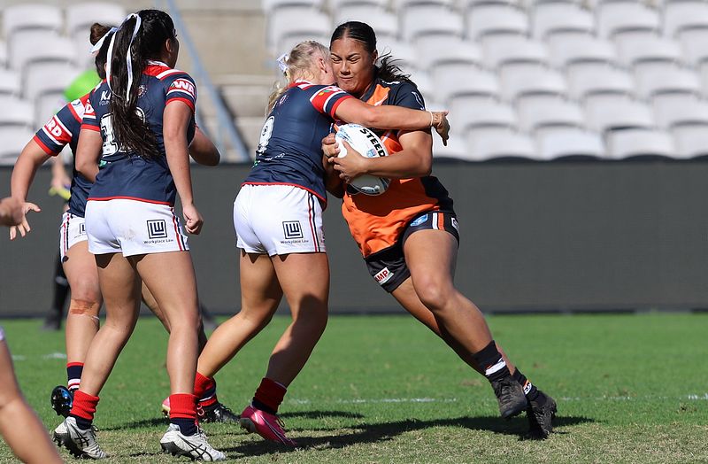 Tarsha Gale Cup Semi Final Indigenous Roosters v Weststigers (1st Half)