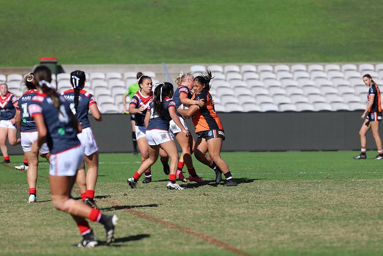 Tarsha Gale Cup Semi Final Indigenous Roosters v Weststigers (1st Half)