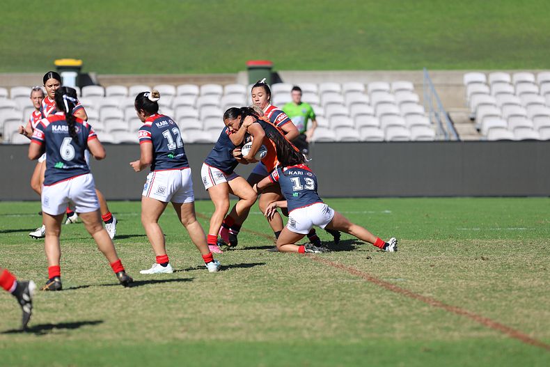 Tarsha Gale Cup Semi Final Indigenous Roosters v Weststigers (1st Half)