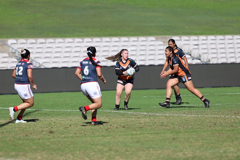 Tarsha Gale Cup Semi Final Indigenous Roosters v Weststigers (1st Half)