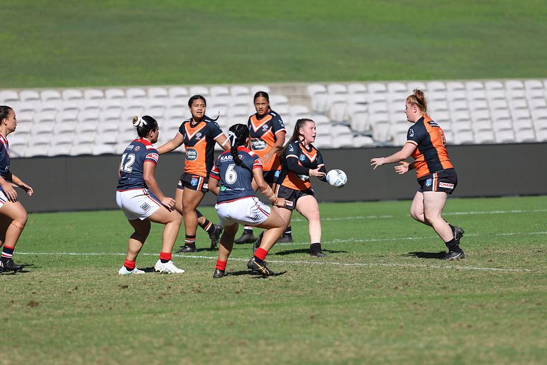 Tarsha Gale Cup Semi Final Indigenous Roosters v Weststigers (1st Half)