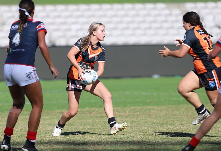 Tarsha Gale Cup Semi Final Indigenous Roosters v Weststigers (1st Half)