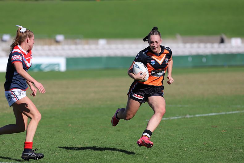 Tarsha Gale Cup Semi Final Indigenous Roosters v Weststigers (1st Half)