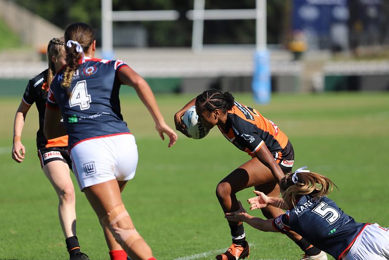 Tarsha Gale Cup Semi Final Indigenous Roosters v Weststigers (1st Half)