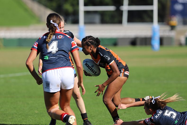 Tarsha Gale Cup Semi Final Indigenous Roosters v Weststigers (1st Half)