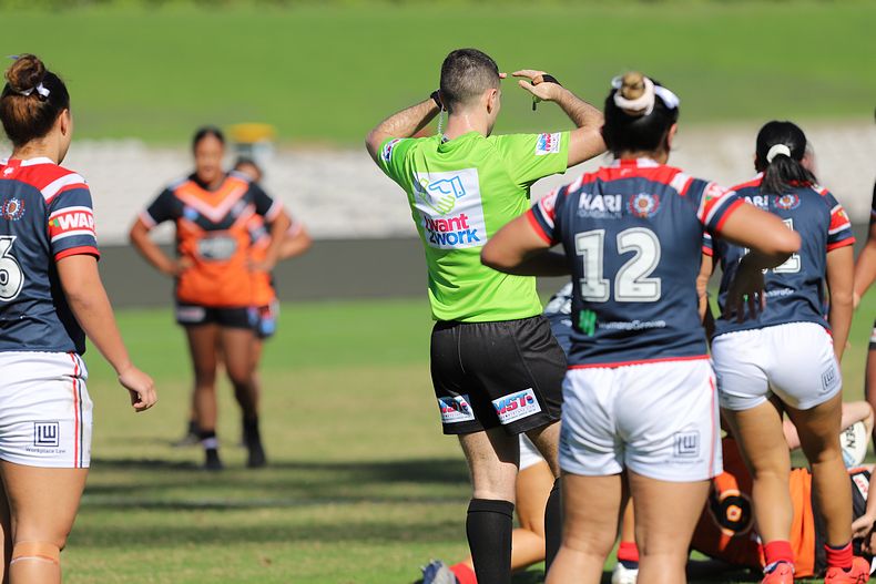 Tarsha Gale Cup Semi Final Indigenous Roosters v Weststigers (1st Half)