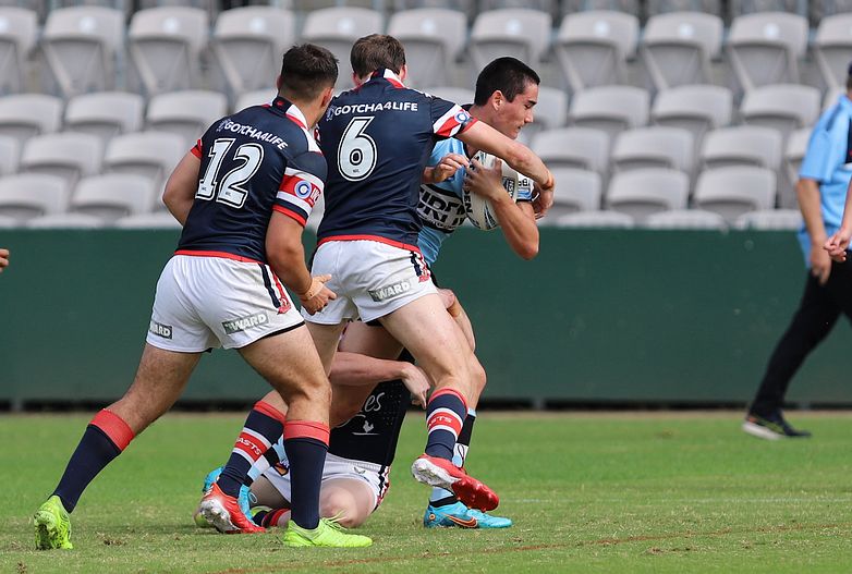 Harold Matthews Cup Semi Final Sydney ROOSTERS v Cronulla SHARKS