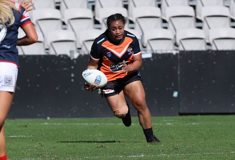 Tarsha Gale Cup Semi Final Indigenous Roosters v Weststigers (1st Half)