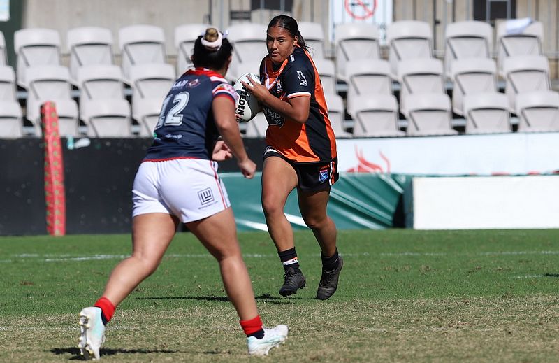 Tarsha Gale Cup Semi Final Indigenous Roosters v Weststigers (1st Half)