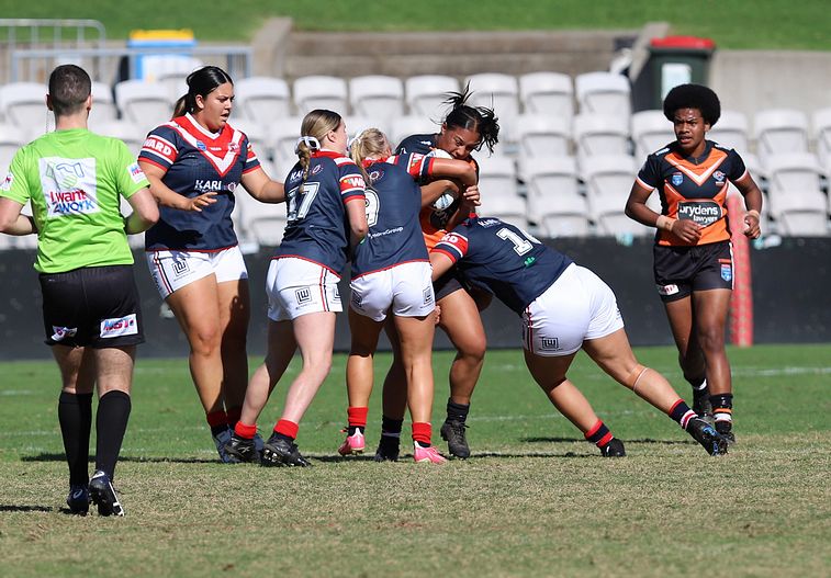 Tarsha Gale Cup Semi Final Indigenous Roosters v Weststigers (1st Half)