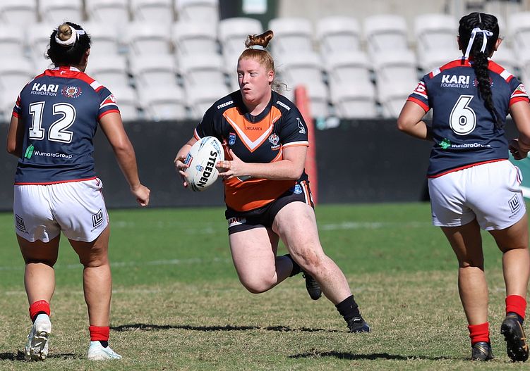 Tarsha Gale Cup Semi Final Indigenous Roosters v Weststigers (1st Half)