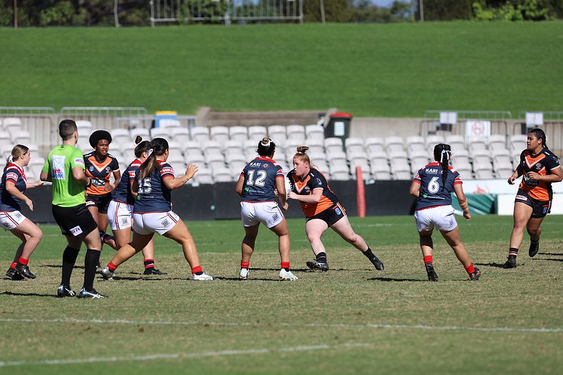 Tarsha Gale Cup Semi Final Indigenous Roosters v Weststigers (1st Half)