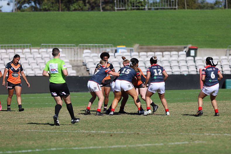 Tarsha Gale Cup Semi Final Indigenous Roosters v Weststigers (1st Half)
