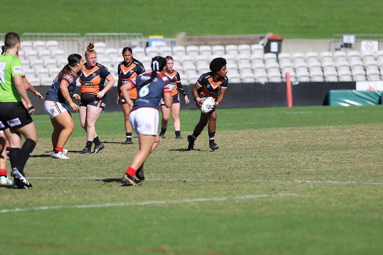 Tarsha Gale Cup Semi Final Indigenous Roosters v Weststigers (1st Half)
