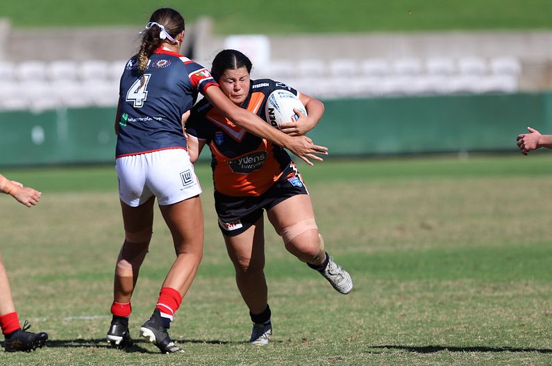 Tarsha Gale Cup Semi Final Indigenous Roosters v Weststigers (1st Half)