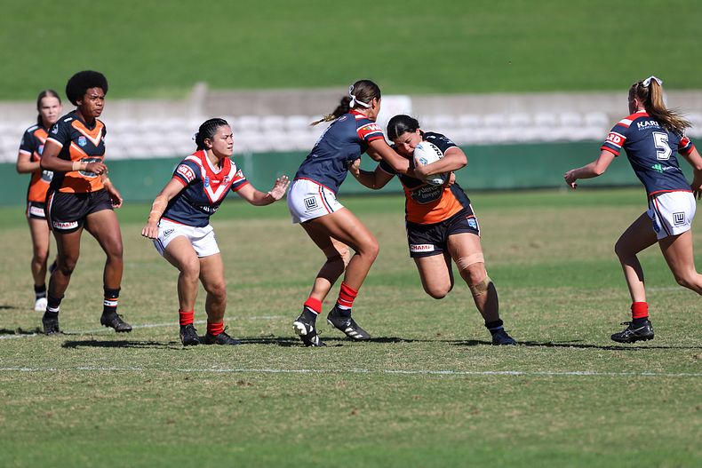 Tarsha Gale Cup Semi Final Indigenous Roosters v Weststigers (1st Half)