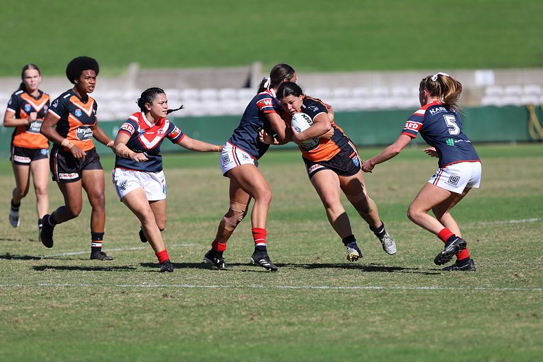 Tarsha Gale Cup Semi Final Indigenous Roosters v Weststigers (1st Half)