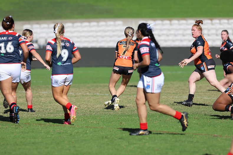 Tarsha Gale Cup Semi Final Indigenous Roosters v Weststigers (1st Half)