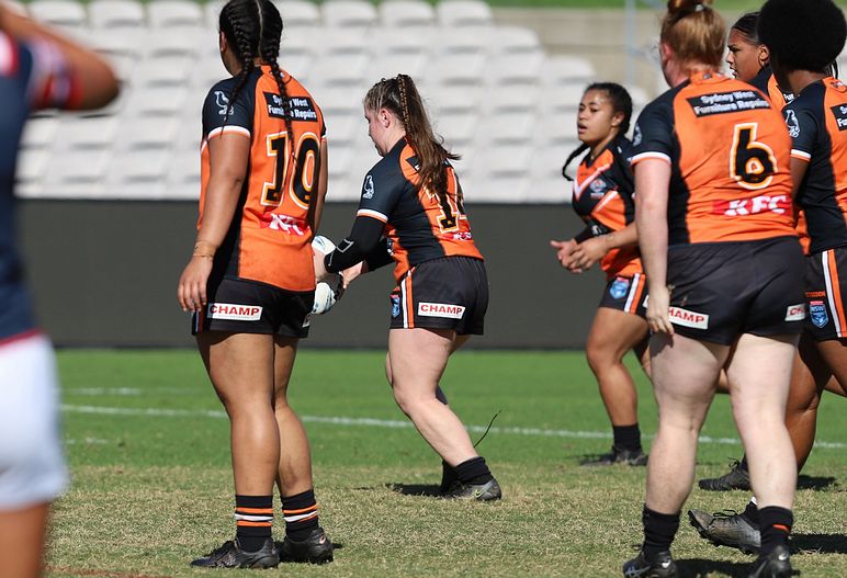 Tarsha Gale Cup Semi Final Indigenous Roosters v Weststigers (1st Half)
