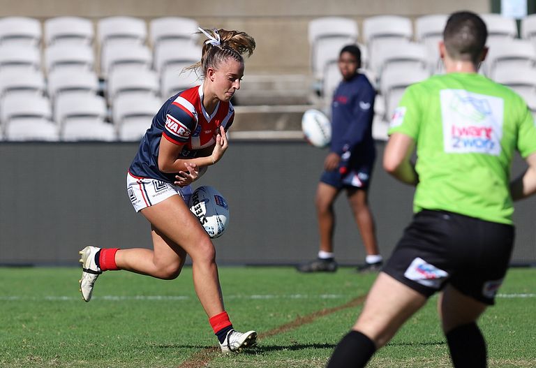 Tarsha Gale Cup Semi Final Indigenous Roosters v Weststigers (1st Half)