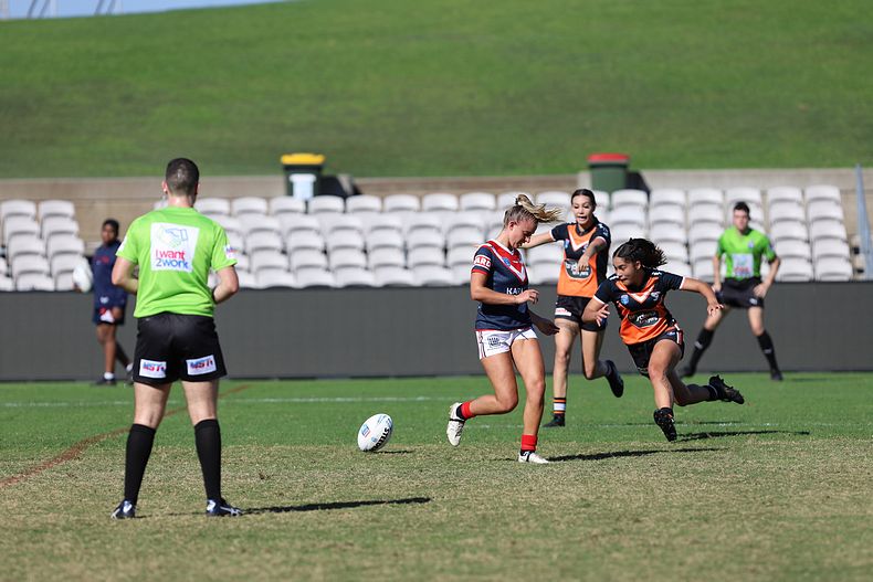 Tarsha Gale Cup Semi Final Indigenous Roosters v Weststigers (1st Half)