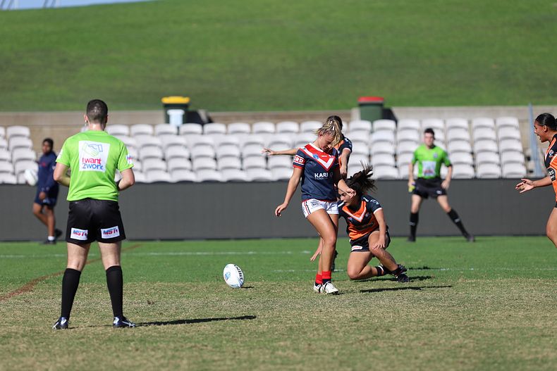 Tarsha Gale Cup Semi Final Indigenous Roosters v Weststigers (1st Half)