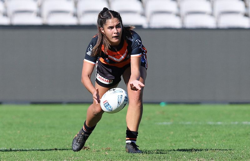 Tarsha Gale Cup Semi Final Indigenous Roosters v Weststigers (1st Half)