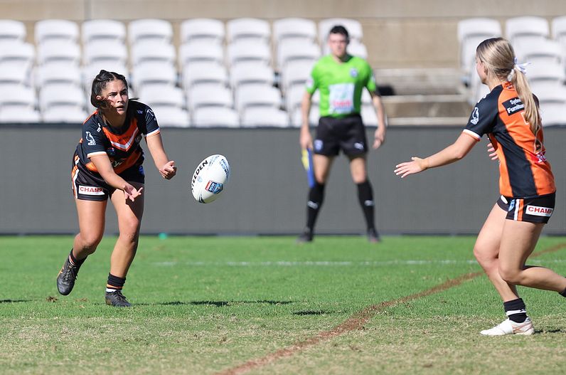 Tarsha Gale Cup Semi Final Indigenous Roosters v Weststigers (1st Half)