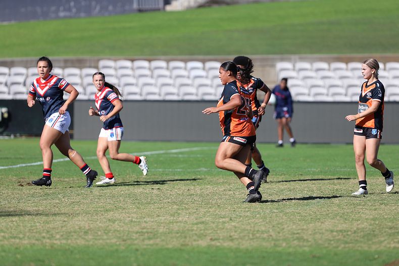 Tarsha Gale Cup Semi Final Indigenous Roosters v Weststigers (1st Half)