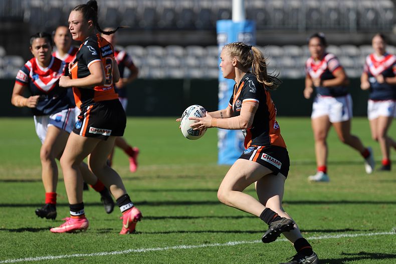 Tarsha Gale Cup Semi Final Indigenous Roosters v Weststigers (1st Half)
