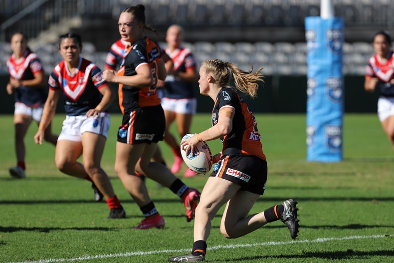 Tarsha Gale Cup Semi Final Indigenous Roosters v Weststigers (1st Half)