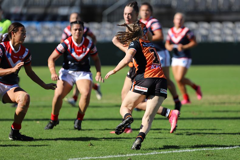 Tarsha Gale Cup Semi Final Indigenous Roosters v Weststigers (1st Half)
