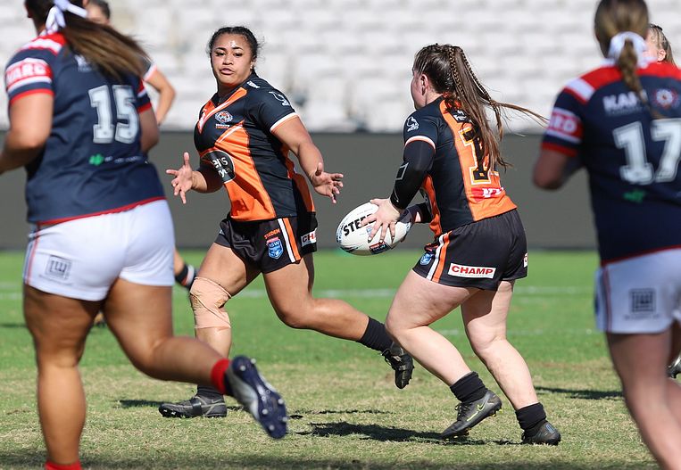 Tarsha Gale Cup Semi Final Indigenous Roosters v Weststigers (1st Half)