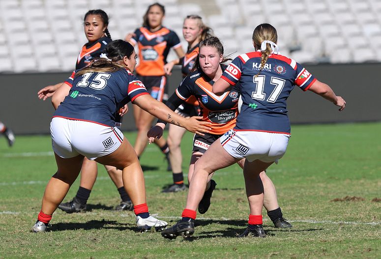 Tarsha Gale Cup Semi Final Indigenous Roosters v Weststigers (1st Half)