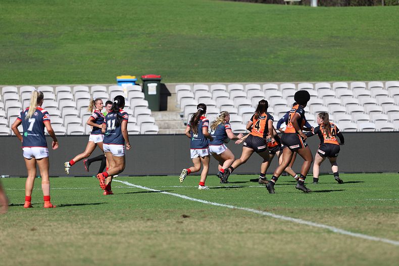 Tarsha Gale Cup Semi Final Indigenous Roosters v Weststigers (1st Half)
