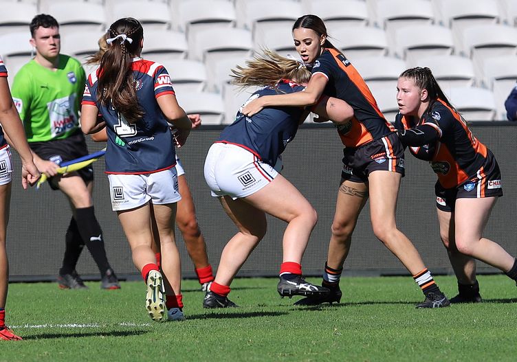 Tarsha Gale Cup Semi Final Indigenous Roosters v Weststigers (1st Half)